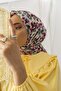 وشاح من القطن الناعم بنمط بنفسجي - 2