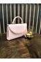 Powder Color Evening Dress Women's Bag for Handheld Use and Long Strap Use (Chain Strap)
