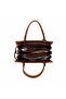 M824 Beige Faux Leather Crossbody Hand and Shoulder Bag - 5