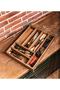 Wooden Cutlery Holder - Drawer Organizer - Wooden Cutlery Organizer