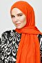 شال برتقالي من الخيزران - 4