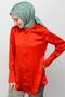 Mold Green Checkerboard Pattern Silky Jacquard Shawl - 6