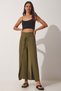 Women's Khaki Skirt Look Ayrobin Shalwar Trousers DE00009 - 2