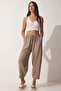 Women's Mink Linen Shalwar Trousers DZ00081