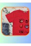 Short Sleeve T-shirt Girl Summer Eyes Printed Cotton - 2