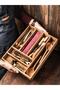 Wooden Cutlery Holder - Drawer Organizer - Wooden Cutlery Organizer - 5
