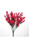 Artificial Daffodil Plant Red 40 Cm. Uv Protection - Outdoor Compatible