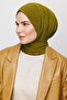 شال فوري باللون الأخضر الزيتوني - 5