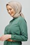 Beige Pleated Scarf - 3