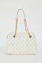 White Monogram Women's Shoulder Bag 05PO23Y1712 - 6