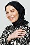 وشاح من الخيزران باللون الأسود - 3