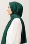 Emerald Pleated Bamboo Shawl - 5