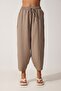 Women's Mink Linen Shalwar Trousers DZ00081 - 3