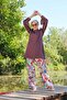 Rope Tied 4-Piece Digital Printed Full Covered Hijab Swimsuit M2023 - 3