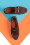 Halb Genuine Leather Men's Casual Shoes, Loafer Shoes, Light Shoes, Buckle Loafers, Suede Loafers - 6