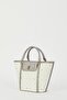 White Monogram Women's Shoulder Bag 05PO23Y1717 - 4