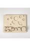 Puzzle Educational Toy - Find Wooden Plug Planets