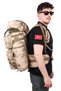 Desert Camouflage Military Bag 90 Lt Waterproof Fabric Backpack - Mountaineer Soldier Bag - 4