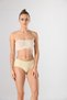 12596 Women's Skin Laser Cut Non-Marking Silicone Knitted Slip Panties - 3