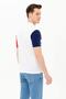 Men's Red Polo Neck T-Shirt - 7