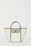 White Monogram Women's Shoulder Bag 05PO23Y1717 - 3