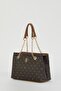 Brown Monogram Women's Shoulder Bag 05PO23Y1712 - 3