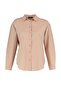Taupe Loose Fit Cotton Woven Shirt TWOAW20GO0107 - 7