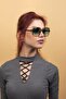 Chekky Cappucino Women's Sunglasses - 4