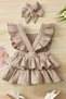 Baby Girl And Child Ruffle Sleeveless Muslin Dress - 2