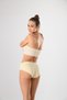 12596 Women's Skin Laser Cut Non-Marking Silicone Knitted Slip Panties - 2