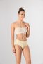 12596 Women's Skin Laser Cut Non-Marking Silicone Knitted Slip Panties - 4