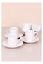 Dream Coffee Cup 6-Piece Simple White - 2