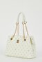 White Monogram Women's Shoulder Bag 05PO23Y1712 - 3
