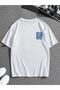Unisex Love You The Moon Printed Oversize T-shirt - 2