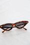 Leopard Pattern Cat Eye Sunglasses - 3