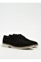 Black Men's Leather Casual Shoes Rıoja - 2