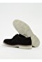 Black Men's Leather Casual Shoes Rıoja - 4