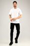 Men's T-Shirt Crew Neck 100% Cotton White - 7
