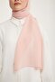 Shawl with Sparkly Logo Detail Dust Pink Color - 2
