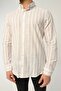Striped Slim Fit Men's Shirt - 3