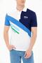 Men's Navy Blue Polo Neck T-Shirt