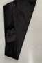 High Waist French Black Velvet Leggings - 6
