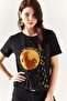 Women's Black Moon T-shirt TSH-19000299 - 4