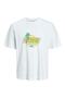 JACK JONES Printed Crew Neck Men's T-Shirt 12234242