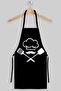 Ays Home Large Size Men's Black Chef Apron (65 Cm X85 Cm) - 2