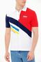 Men's Red Polo Neck T-Shirt - 5