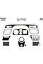 Meriç ®   Mercedes Citaro Front Glove Box Trim Gloss Black 34 Piece 2006-2007 - 2