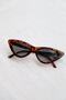 Leopard Pattern Cat Eye Sunglasses