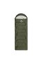Y150l Envelope Style Hooded Cotton Sleeping Bag -6°c Green-right