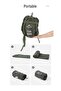 Y150l Envelope Style Hooded Cotton Sleeping Bag -6°c Green-right - 8